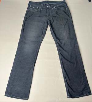 True Religion World Tour Ricky Relaxed Straight  Jeans Men's Size 32 Dark Silver